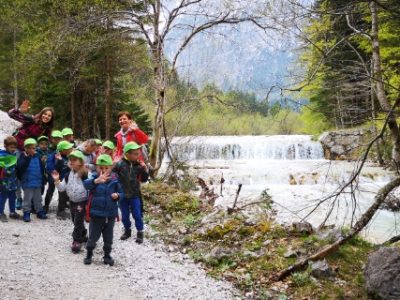 Vrtec v naravi v Kranjski Gori