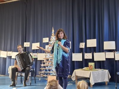 Prav poseben obisk v Enoti Mravljinček