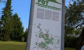 Pot ob žici