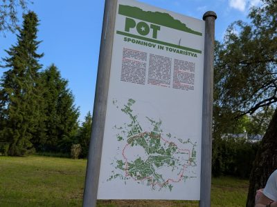 Pot ob žici