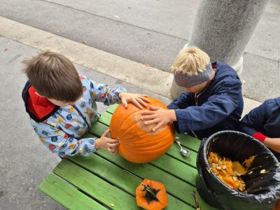 Ustvarjalni dogodek z bučami